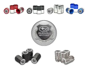 Subaru Caps Tige Valve Pneus Vélo Construction Moderne